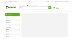 Desktop Screenshot of floristeriabonsai.net
